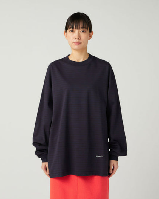 Snow Peak Organic Cotton Mercerized L/S Shirt Blue