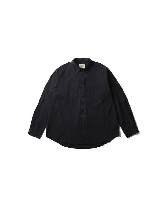 Snow Peak Organic Cotton Shirt Black
