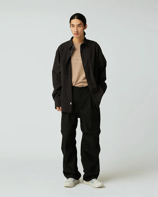 Snow Peak Organic Cotton Shirt Black