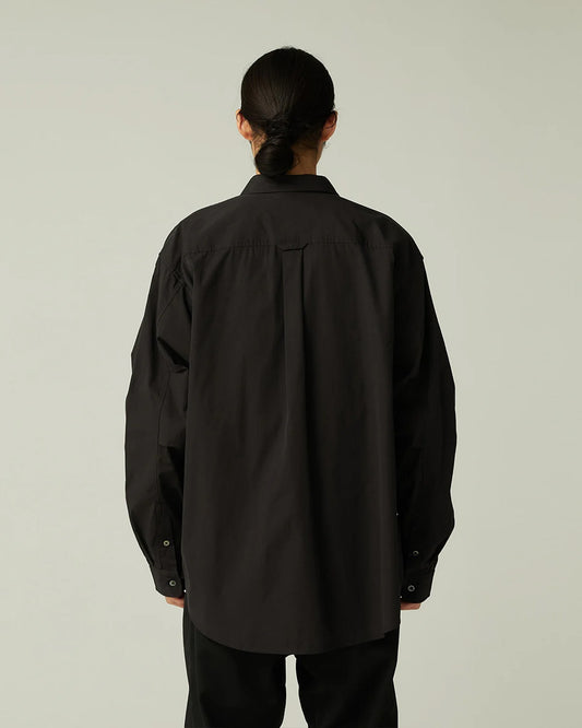 Snow Peak Organic Cotton Shirt Black