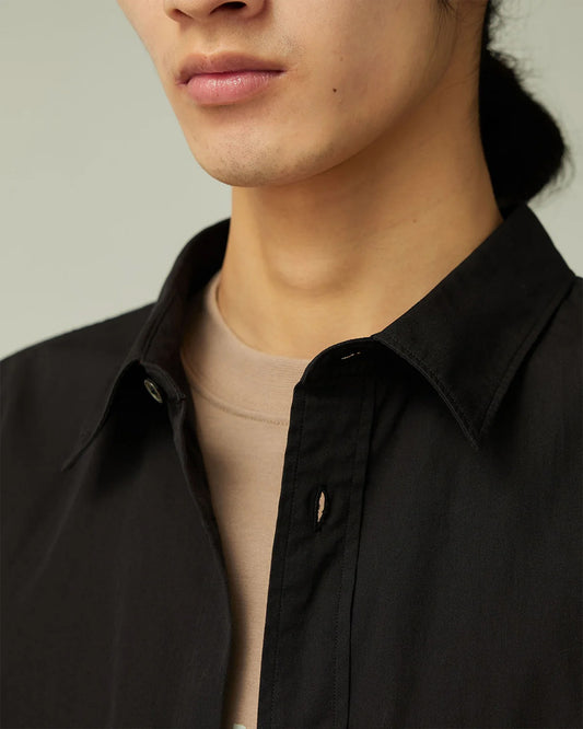 Snow Peak Organic Cotton Shirt Black