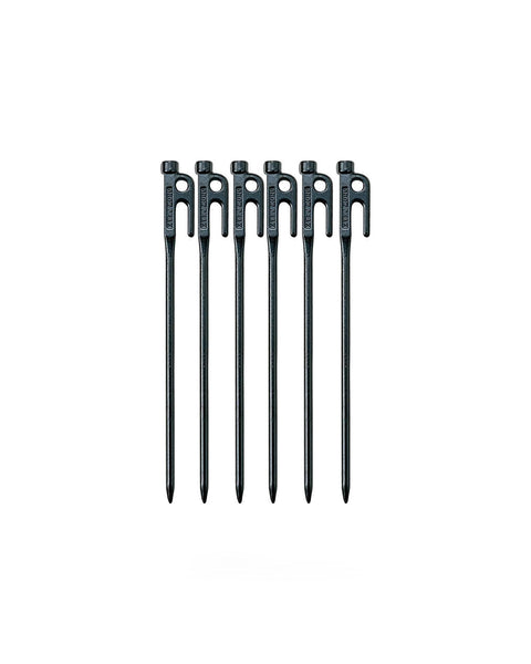 Snow Peak Solid Stake #30 - 6 Pcs Set | Tent Haring Set – Behind