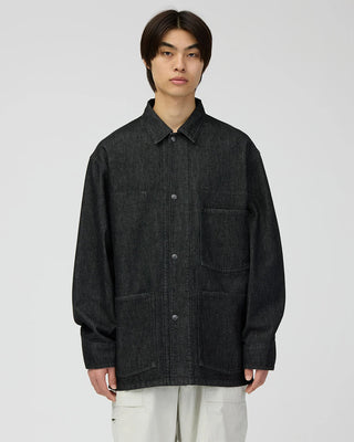 Snow Peak TAKIBI Denim Jacket Black