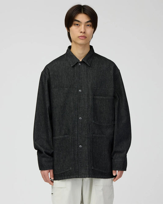 Snow Peak TAKIBI Denim Jacket Black