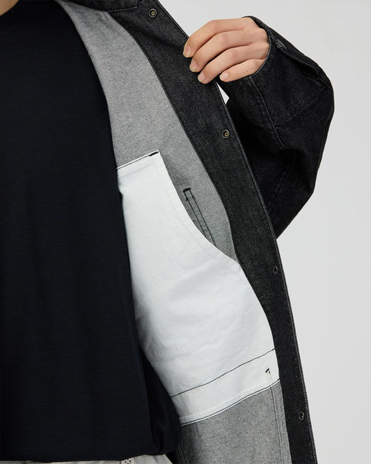 Snow Peak TAKIBI Denim Jacket Black
