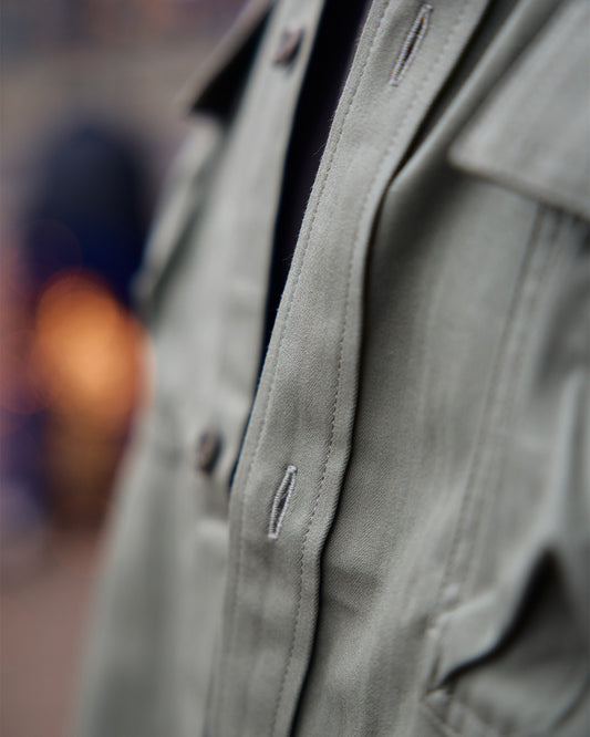 Snow Peak Takibi Herringbone Shirt Jacket Foliage