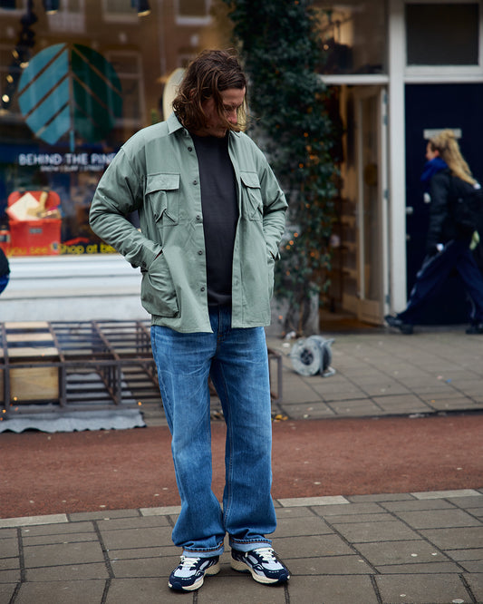 Snow Peak Takibi Herringbone Shirt Jacket Foliage