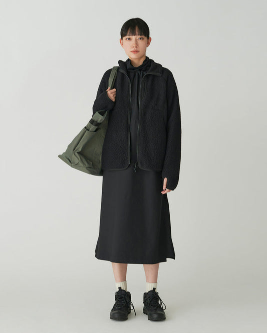 Snow Peak Thermal Boa Fleece Jacket Black