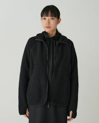 Snow Peak Thermal Boa Fleece Jacket Black