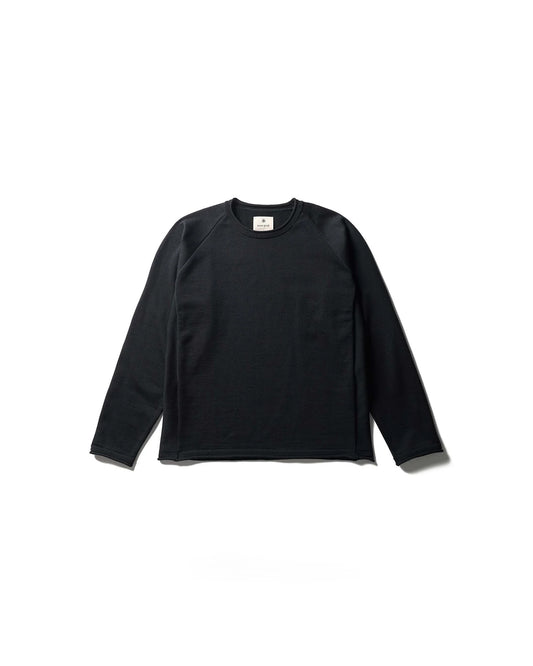 Snow Peak Water Repellent Knit Pullover Black
