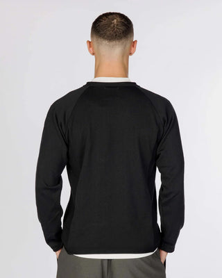 Snow Peak Water Repellent Knit Pullover Black