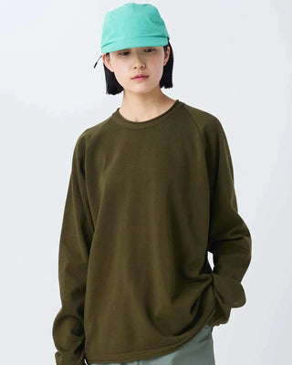 Snow Peak Water Repellent Knit Pullover Dark Olive