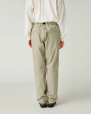 Snow Peak Water-Repellent Stretch Trekking Pants Greige