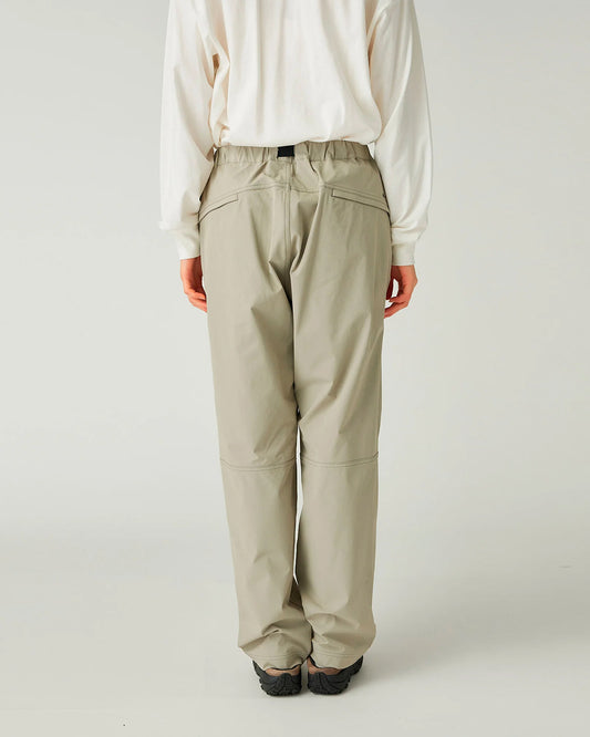 Snow Peak Water-Repellent Stretch Trekking Pants Greige