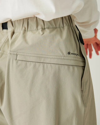 Snow Peak Water-Repellent Stretch Trekking Pants Greige