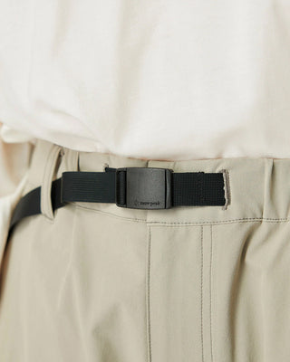 Snow Peak Water-Repellent Stretch Trekking Pants Greige