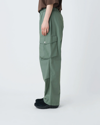 Snow Peak Light Dobby Cloth Pants Foliage 5