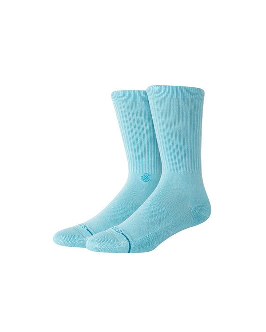 Stance Icon Dyed Crew Electric Blue – product image 1