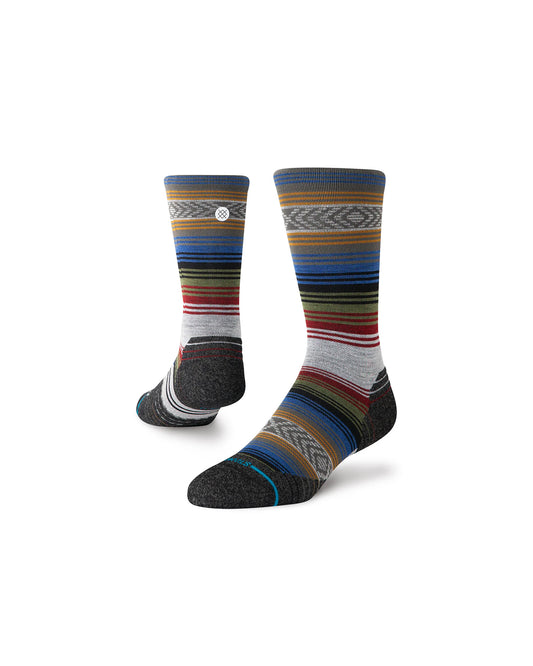 Stance Light Wool Crew Black / Red