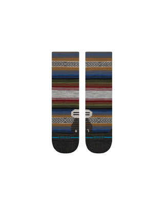 Stance Light Wool Crew Black / Red