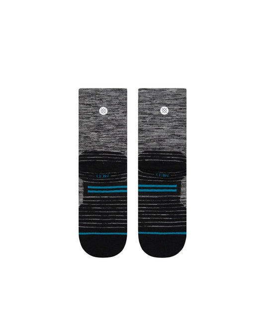 Stance Mid Wool Crew Black