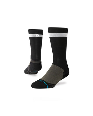 Stance Take Yur Time Light Wool Crew Washed Black