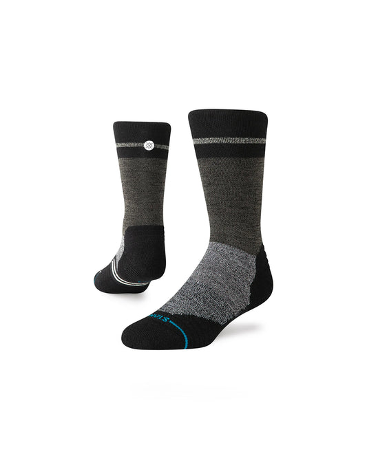 Stance Trenton Mid Wool Crew Black