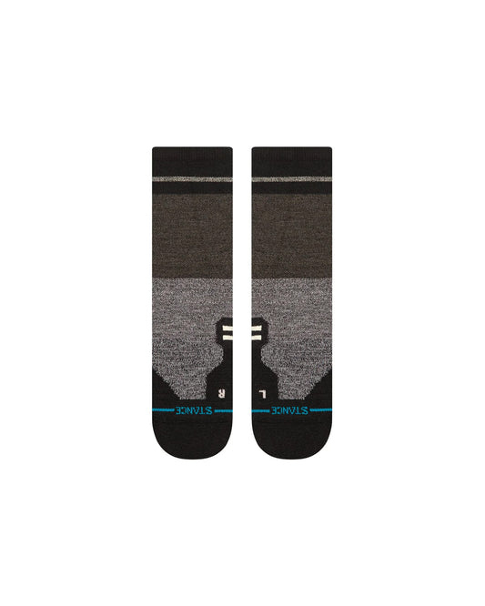 Stance Trenton Mid Wool Crew Black