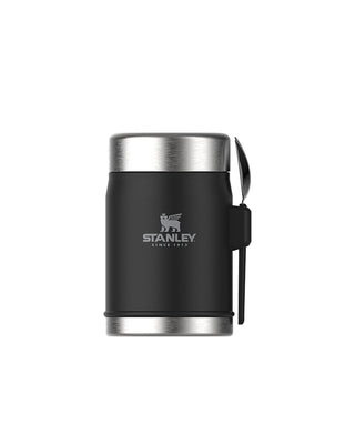 Stanley The Legendary Food Jar and Spork 14oz Matte Black