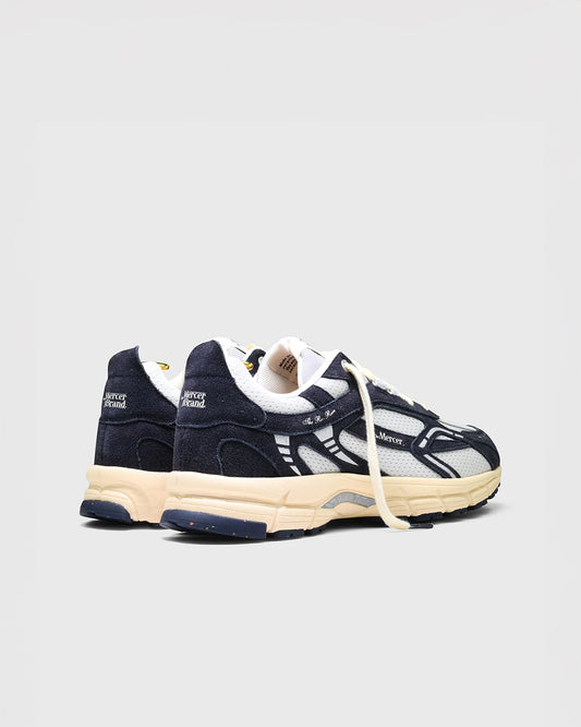 The Mercer Brand The Re-Run Vintage Suede Navy