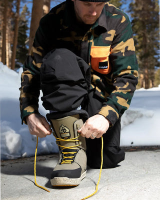 Thirtytwo Lashed Double BOA Bradshaw Olive/Black 2026 Snowboard Boots