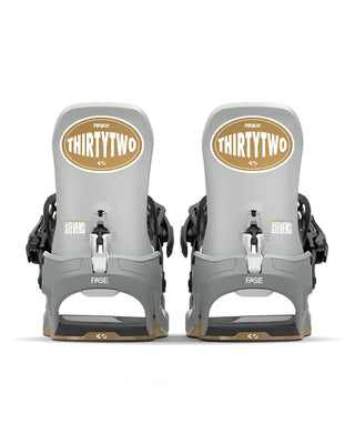 Thirtytwo T32M Fase® X Scott Stevens Gray Snowboard Binding 
