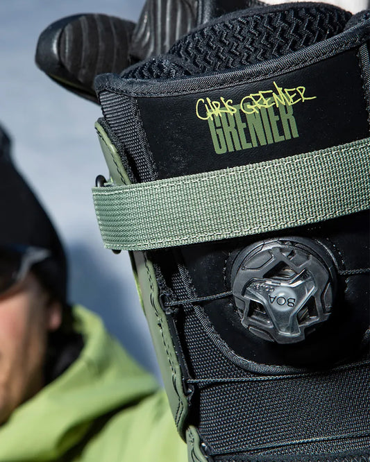 Thirtytwo TM-2 XLT Double BOA Grenier Black/Green 2026 Snowboard Boots