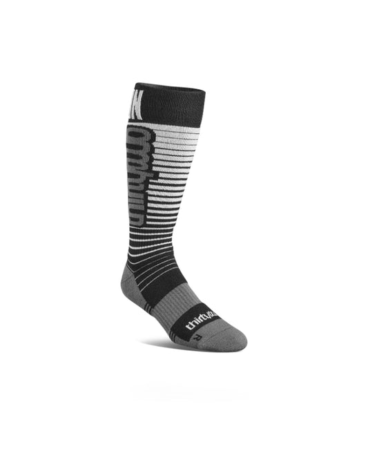 Thirtytwo Signature Merino Sock Black / Silver