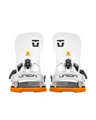 Union Atlas Step On White / Orange Snowboard Binding