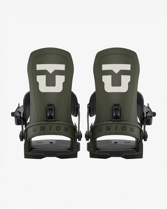 Union Force Army Green 2026 Snowboard Bindings