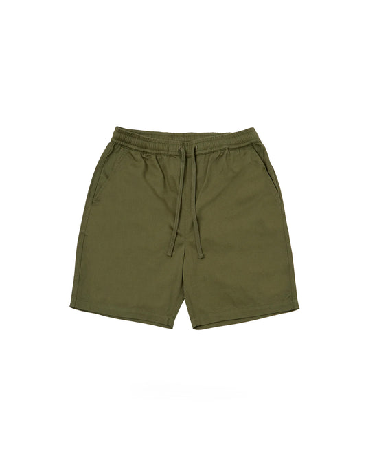 Universal Works Beach Short Twill Light Olive