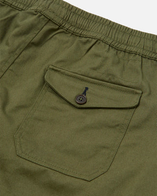 Universal Works Beach Short Twill Light Olive