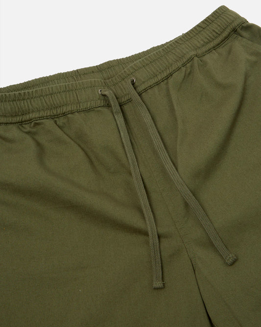 Universal Works Beach Short Twill Light Olive