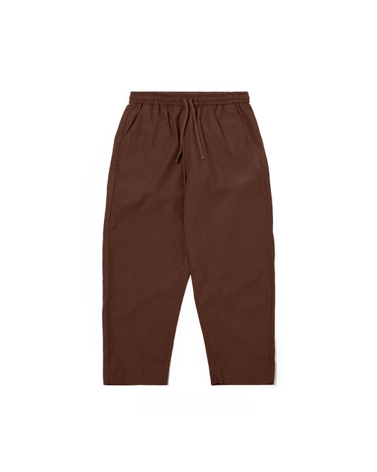Universal Works Judo Pant Peached Poplin Brown