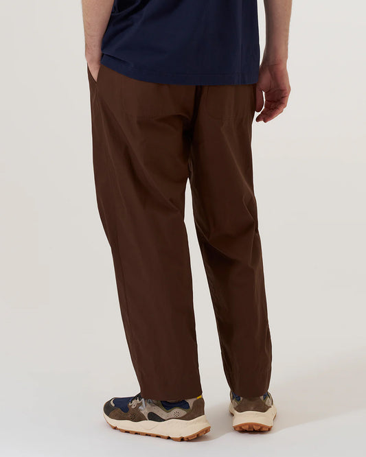 Universal Works Judo Pant Peached Poplin Brown