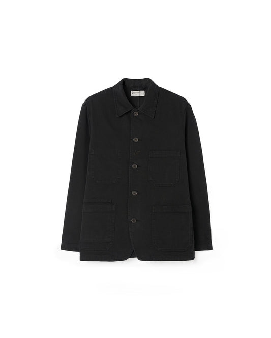 Universal Works OG Bakers Jacket Dexter Twill Black