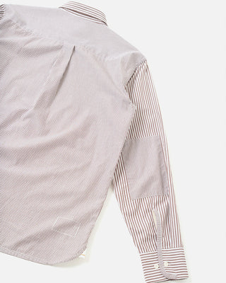 Universal Works Patched Shirt Queens Cotton Brown