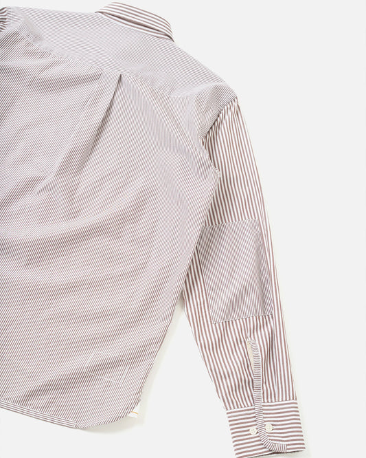 Universal Works Patched Shirt Queens Cotton Brown
