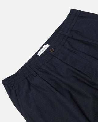 Universal Works Pleated Track Pant Dark Navy