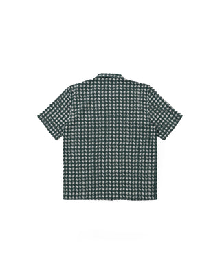 Universal Works Road Shirt Rhodes 8 Cotton Green / White