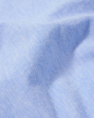 Universal Works Road Shirt Sido Linen Mix Sky Blue