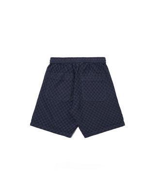 Universal Works Simple Short Dot Waffle Navy