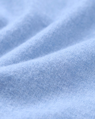 Universal Works Square Pocket Shirt Brushed Flannel Blue
