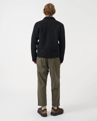 Universal Works Uniform Jacket Wool Fleece Black